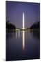 Washington Monument in Reflection Pool-Belinda Shi-Mounted Photographic Print