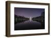 Washington Monument in Reflection Pool-Belinda Shi-Framed Photographic Print