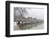 Washington Monument in Winter as Seen from Tidal Basin - Washington Dc, United States of America-Orhan-Framed Photographic Print