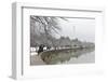 Washington Monument in Winter as Seen from Tidal Basin - Washington Dc, United States of America-Orhan-Framed Photographic Print