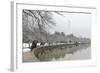 Washington Monument in Winter as Seen from Tidal Basin - Washington Dc, United States of America-Orhan-Framed Photographic Print