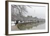 Washington Monument in Winter as Seen from Tidal Basin - Washington Dc, United States of America-Orhan-Framed Photographic Print