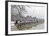 Washington Monument in Winter as Seen from Tidal Basin - Washington Dc, United States of America-Orhan-Framed Photographic Print