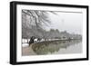 Washington Monument in Winter as Seen from Tidal Basin - Washington Dc, United States of America-Orhan-Framed Photographic Print