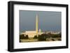 Washington Monument Mall Lincoln Capitol Night DC Travel Series 31-Kent Weakley-Framed Photographic Print