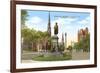 Washington Monument, Milwaukee, Wisconsin-null-Framed Art Print