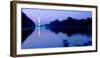 Washington Monument reflecting in pool at dawn, Washington DC, USA-null-Framed Photographic Print