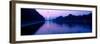 Washington Monument reflecting in pool at dawn, Washington DC, USA-null-Framed Photographic Print