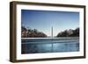 Washington Monument Reflecting Pool Washington DC-null-Framed Photo