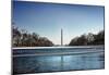 Washington Monument Reflecting Pool-null-Mounted Poster