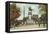 Washington Monument, Richmond, Virginia-null-Framed Stretched Canvas