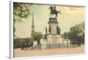 Washington Monument, Richmond, Virginia-null-Framed Art Print