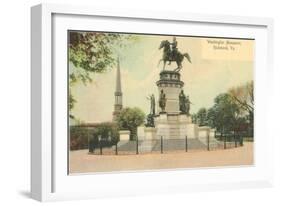 Washington Monument, Richmond, Virginia-null-Framed Art Print