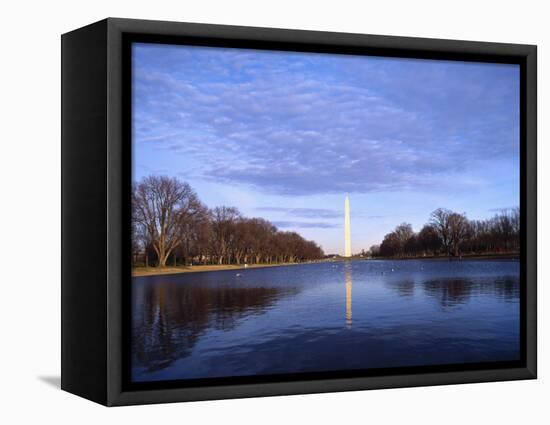 Washington Monument, Wash, DC-Lauree Feldman-Framed Stretched Canvas