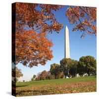 Washington Monument-Ron Chapple-Stretched Canvas