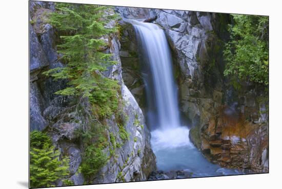 Washington, Mount Rainier National Park. Christine Falls Scenic-Jaynes Gallery-Mounted Premium Photographic Print