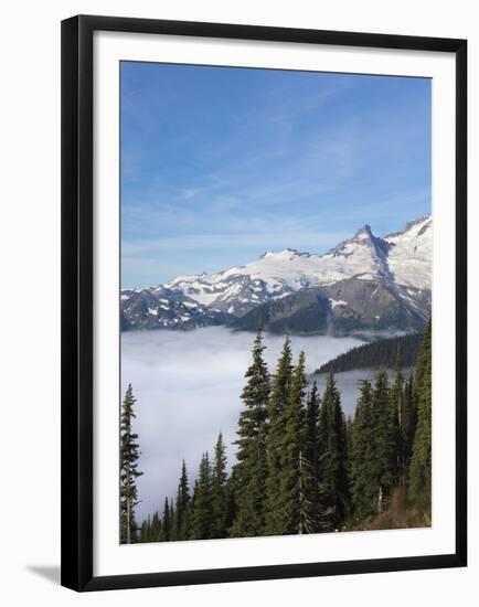 Washington, Mount Rainier National Park. Landscape from Sunrise Point-Jaynes Gallery-Framed Premium Photographic Print