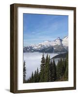 Washington, Mount Rainier National Park. Landscape from Sunrise Point-Jaynes Gallery-Framed Photographic Print