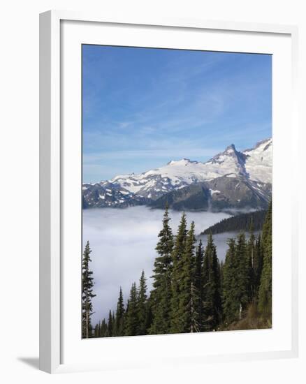 Washington, Mount Rainier National Park. Landscape from Sunrise Point-Jaynes Gallery-Framed Photographic Print