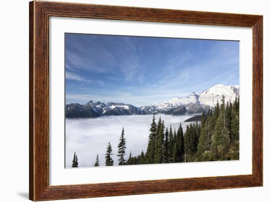 Washington, Mount Rainier National Park. Landscape from Sunrise Point-Jaynes Gallery-Framed Photographic Print