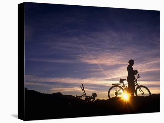 Washington, Mountain Biking, Wenatchee Valley, Washington State, USA-Paul Harris-Stretched Canvas