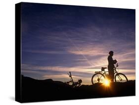 Washington, Mountain Biking, Wenatchee Valley, Washington State, USA-Paul Harris-Stretched Canvas