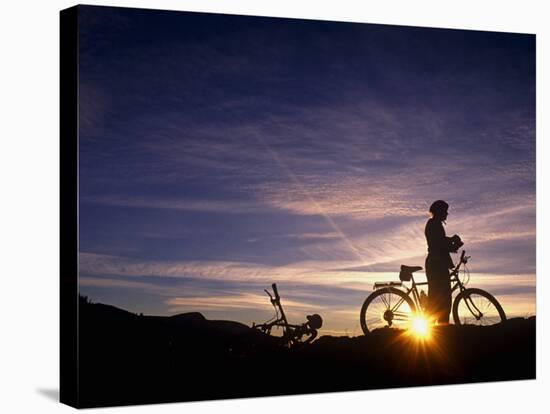 Washington, Mountain Biking, Wenatchee Valley, Washington State, USA-Paul Harris-Stretched Canvas