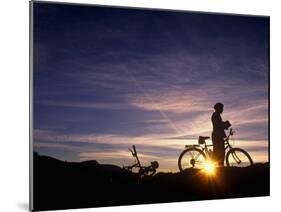 Washington, Mountain Biking, Wenatchee Valley, Washington State, USA-Paul Harris-Mounted Photographic Print