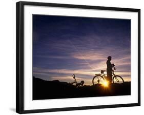 Washington, Mountain Biking, Wenatchee Valley, Washington State, USA-Paul Harris-Framed Photographic Print