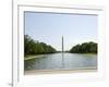 Washington Mounument from the Lincoln Memorial, Washington D.C., USA-Robert Harding-Framed Photographic Print