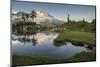 Washington, Mt. Baker Reflecting in a Tarn on Park Butte-Gary Luhm-Mounted Photographic Print