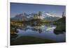 Washington, Mt. Baker Reflecting in a Tarn on Park Butte-Gary Luhm-Framed Photographic Print