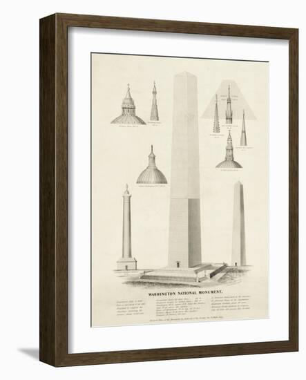 Washington National Monument-null-Framed Giclee Print