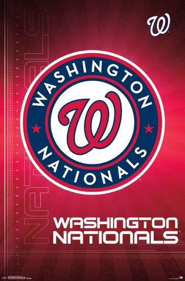 Washington Nationals- Logo 2016-null-Lamina Framed Poster