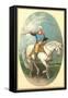 Washington on Horse, First in War-null-Framed Stretched Canvas