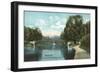 Washington Park, Albany, New York-null-Framed Art Print