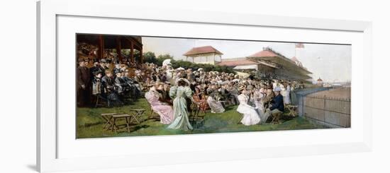 Washington Park Club, Chicago, 1892-Franz Dvorak-Framed Giclee Print