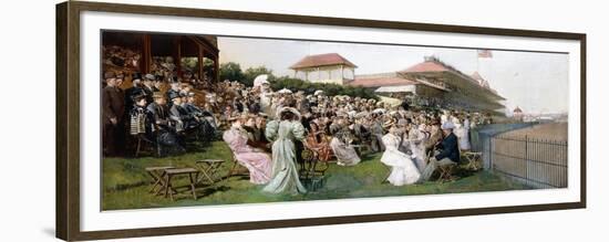 Washington Park Club, Chicago, 1892-Franz Dvorak-Framed Premium Giclee Print