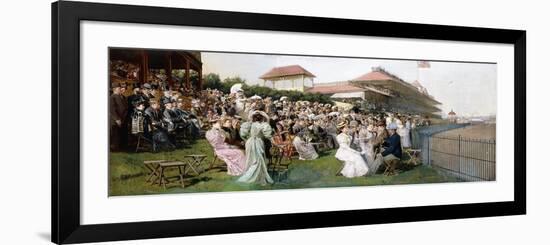 Washington Park Club, Chicago, 1892-Franz Dvorak-Framed Premium Giclee Print