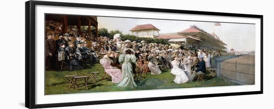 Washington Park Club, Chicago, 1892-Franz Dvorak-Framed Premium Giclee Print