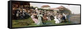 Washington Park Club, Chicago, 1892-Franz Dvorak-Framed Stretched Canvas