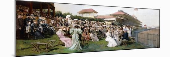 Washington Park Club, Chicago, 1892-Franz Dvorak-Mounted Giclee Print