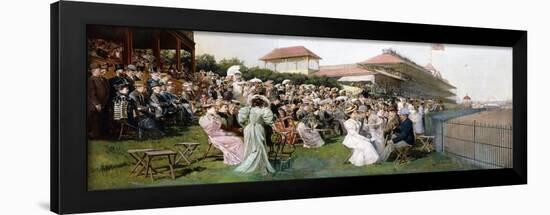 Washington Park Club, Chicago, 1892-Franz Dvorak-Framed Giclee Print