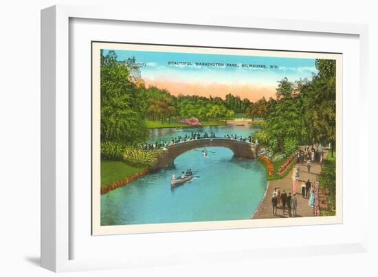 Washington Park, Milwaukee, Wisconsin-null-Framed Art Print