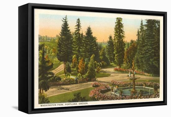 Washington Park, Portland, Oregon-null-Framed Stretched Canvas