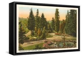 Washington Park, Portland, Oregon-null-Framed Stretched Canvas