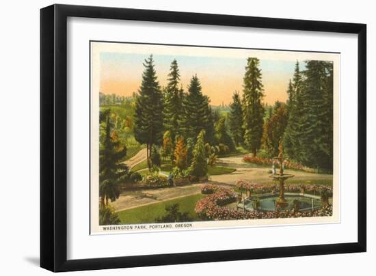 Washington Park, Portland, Oregon-null-Framed Art Print