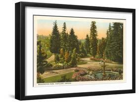 Washington Park, Portland, Oregon-null-Framed Art Print