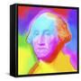 Washington Pop Art-Howie Green-Framed Stretched Canvas