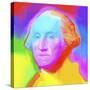 Washington Pop Art-Howie Green-Stretched Canvas